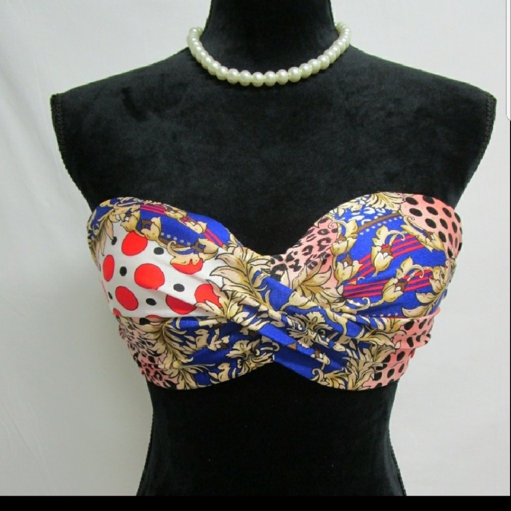 Luli Fama la Dolce Vita Miami bandeau top L